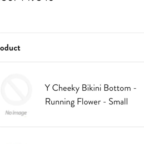 Kulani Kinis Running Flower Bikini Set size small - Picture 5 of 6